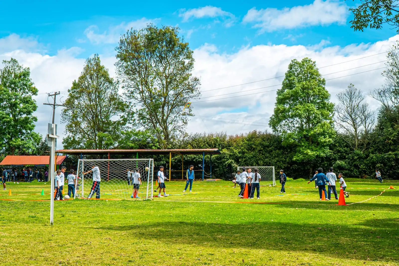 Cancha de fútbol de la Sede Bilingüe