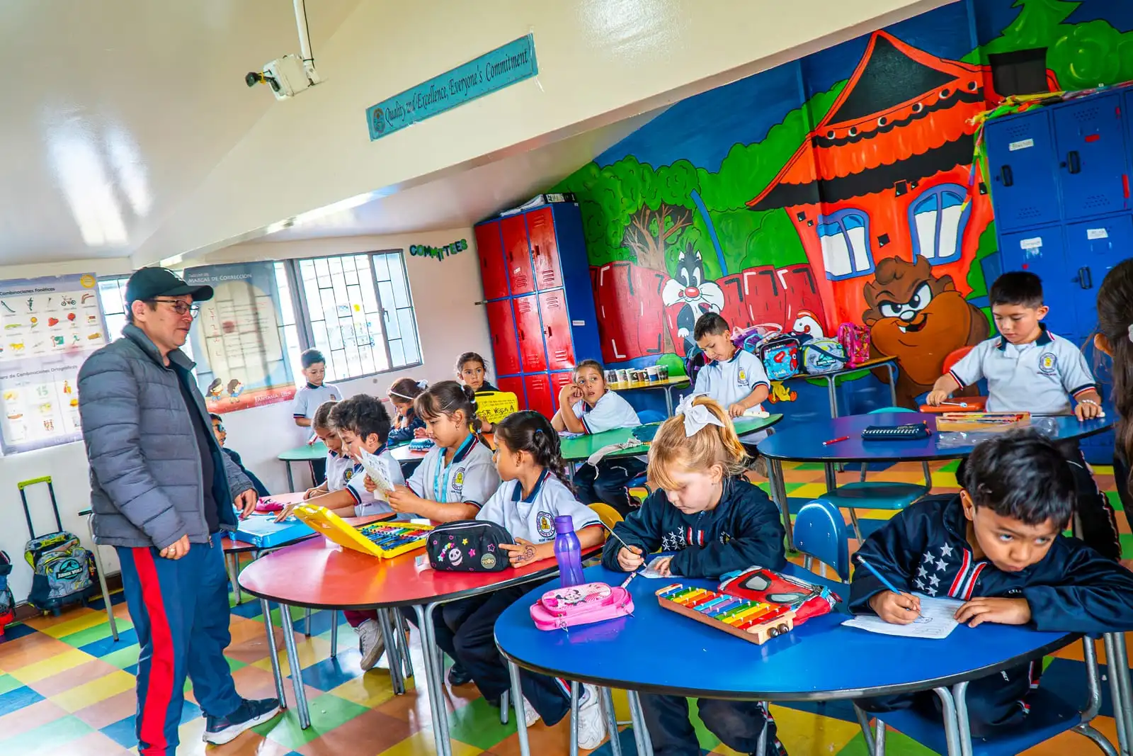Aula de preescolar de la Sede Bilingüe