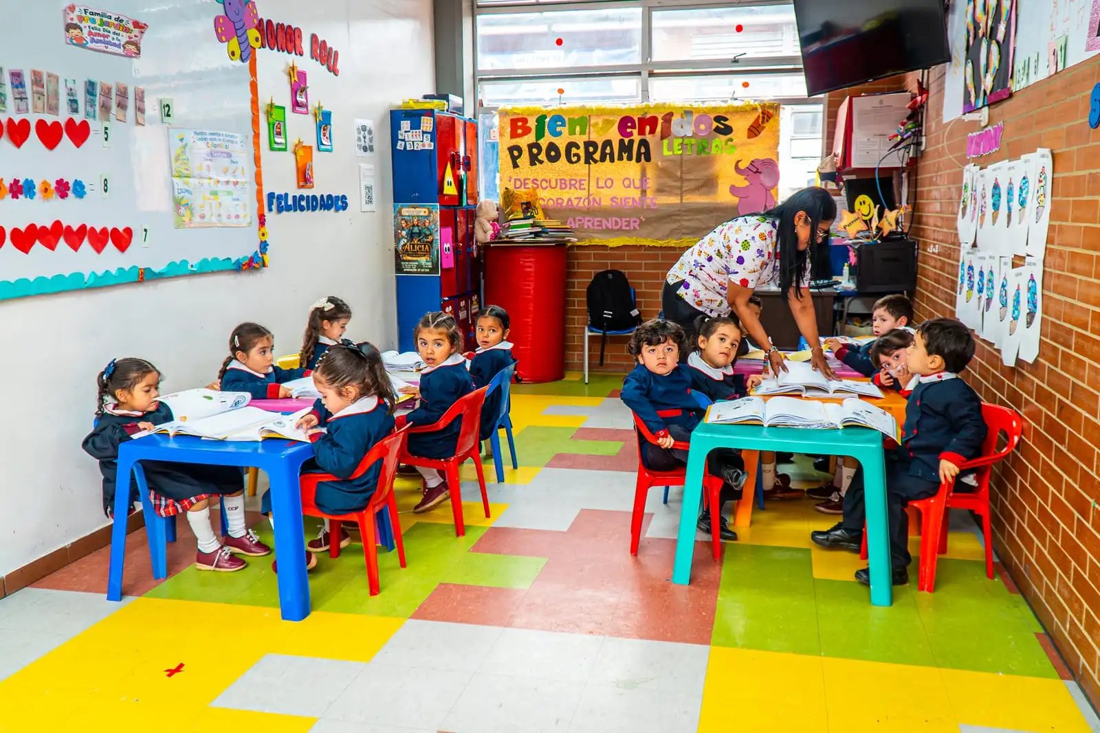 Aula de preescolar de Ciudad Verde