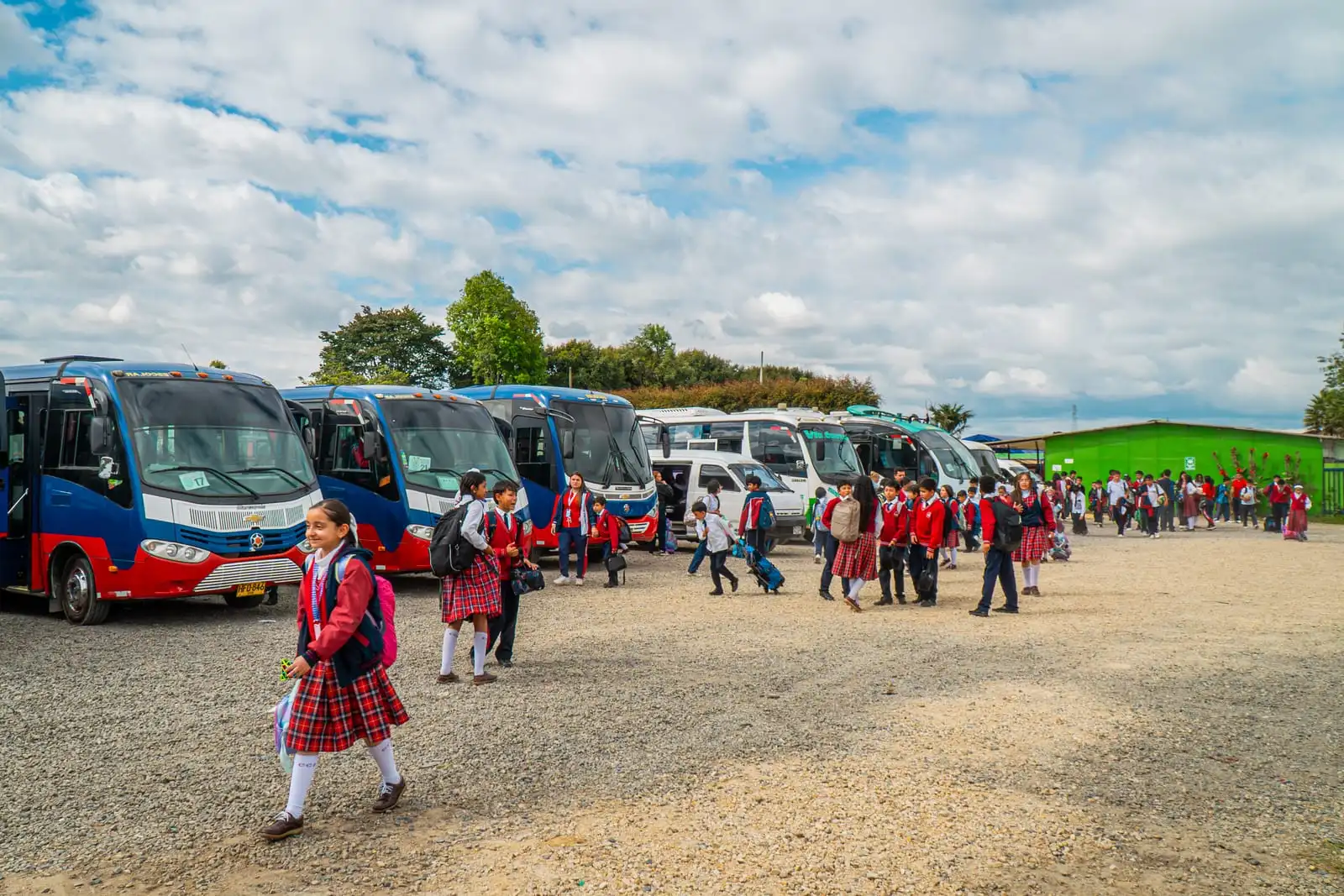 Rutas escolares en la Sede Norte